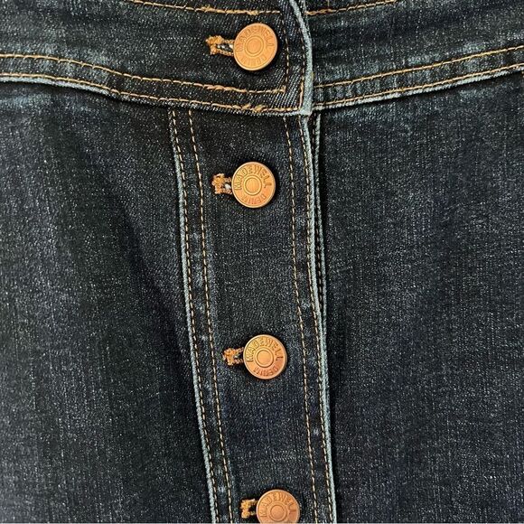 Madewell Stretch Denim Mini Jean Skirt - Picture 3 of 5